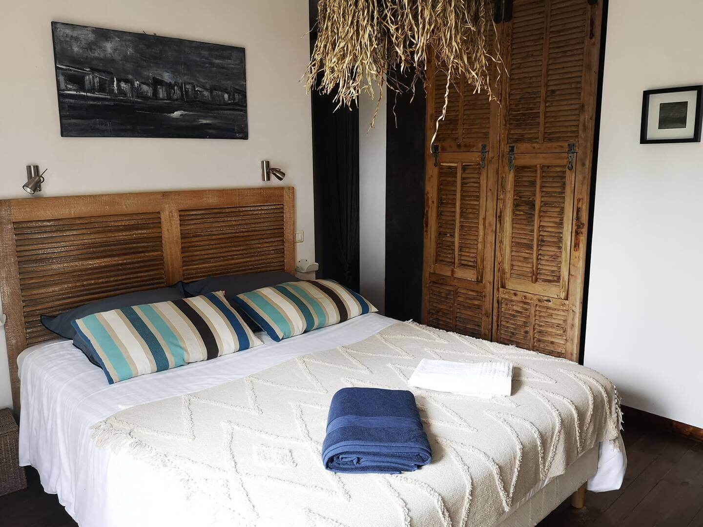 chambre-double-2.1-rdc-labenne Chambre double villa de vacances dans les Landes